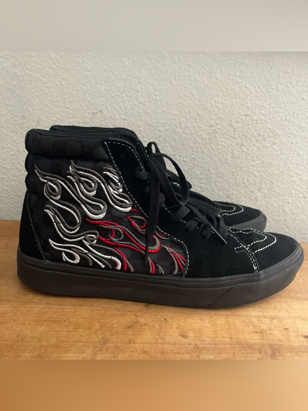 DS VANS ComfyCush Sk8-Hi Ignition US Mens Skateboarding Sneakers Sz 10.5